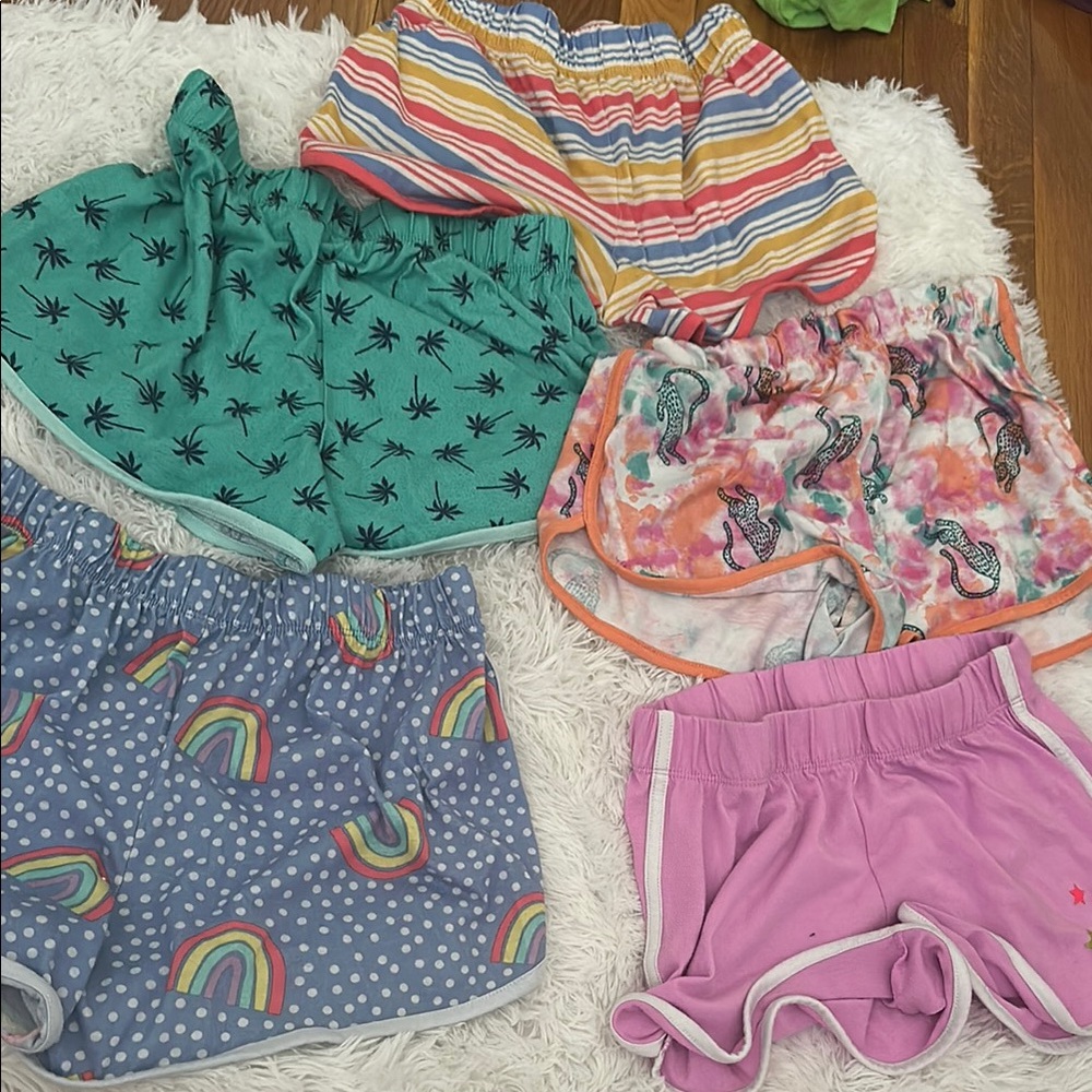 Colorful Kids' Shorts Set